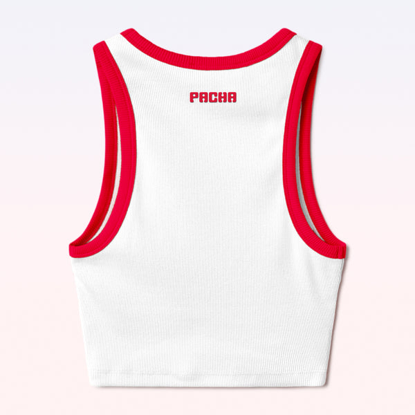 TOP CHERRY WHITE-RED - second image