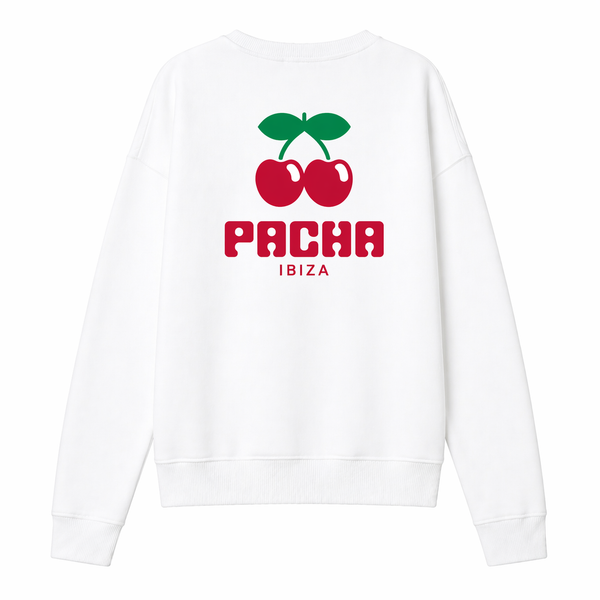 SWEATSHIRT BASIC POCKET WHITE