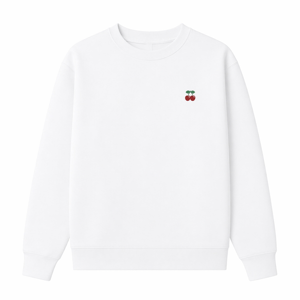 SWEATSHIRT BASIC POCKET WHITE - second image