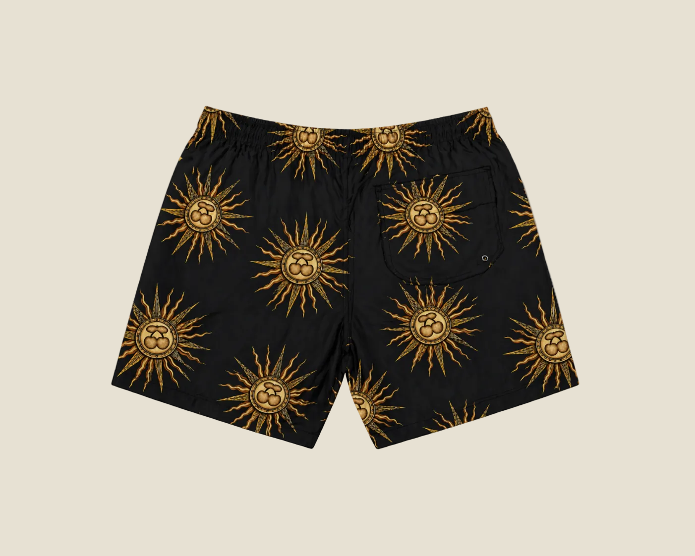 SWIMSHORT GOLD SUN