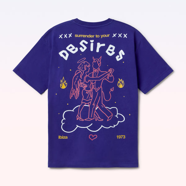 T-SHIRT DESIRES BLUE