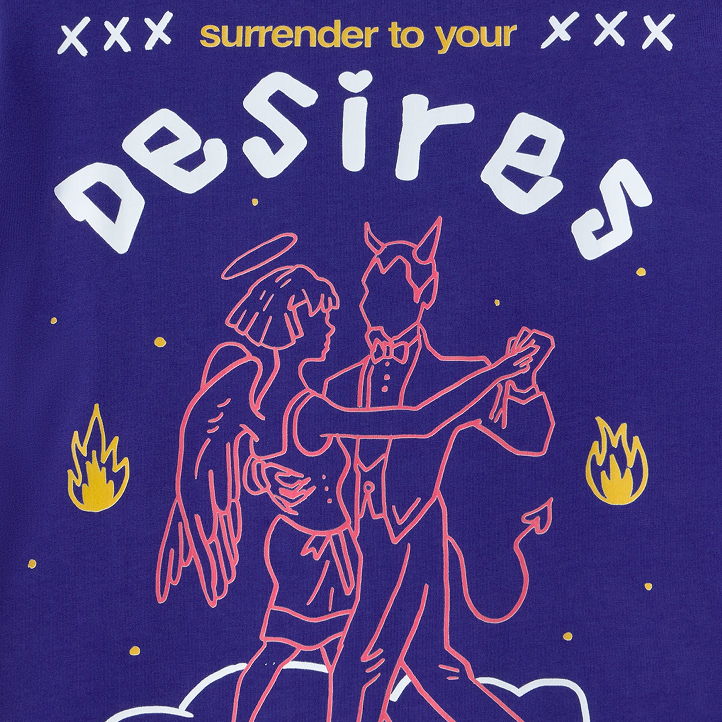 T-SHIRT DESIRES BLUE
