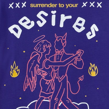 T-SHIRT DESIRES BLUE