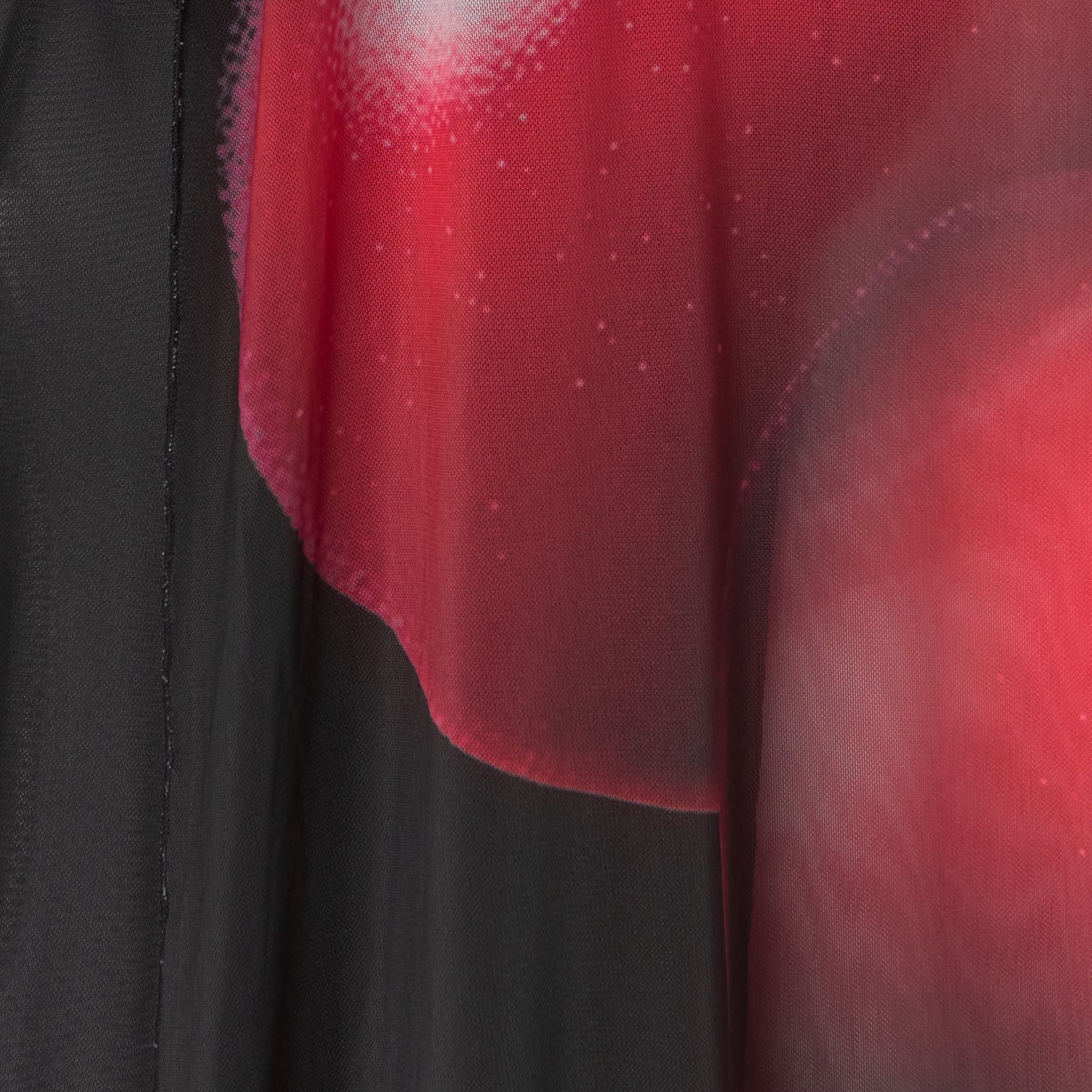 DRESS HALTER CHERRIES BLACK