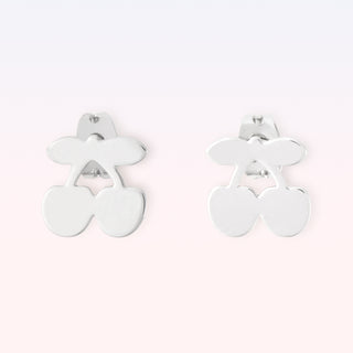 EARRINGS PACHA CHERRY SILVER