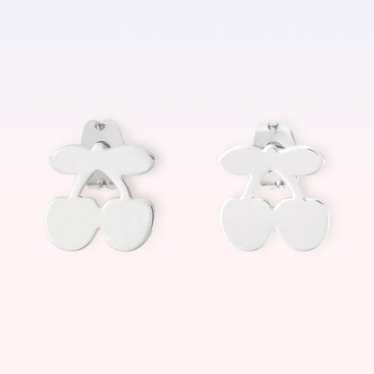 EARRINGS PACHA CHERRY SILVER