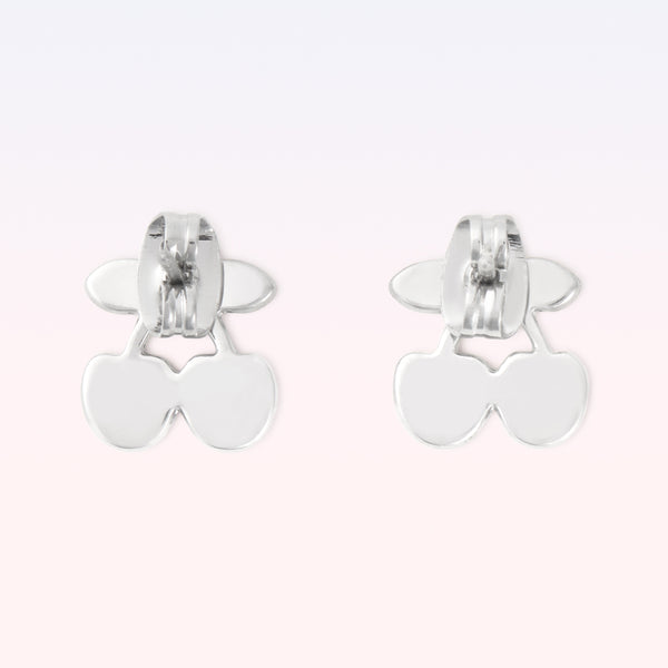 EARRINGS PACHA CHERRY SILVER - second image