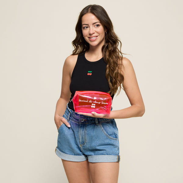 POUCH NEON PINK