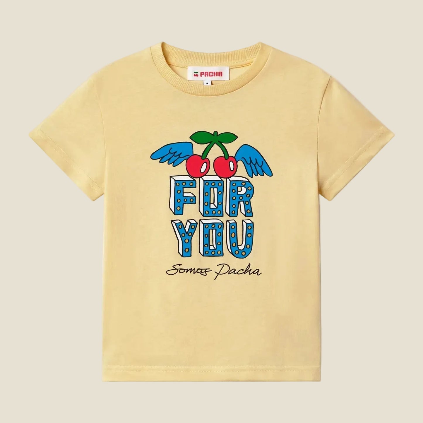 T-SHIRT FOR YOU KIDS YELLOW