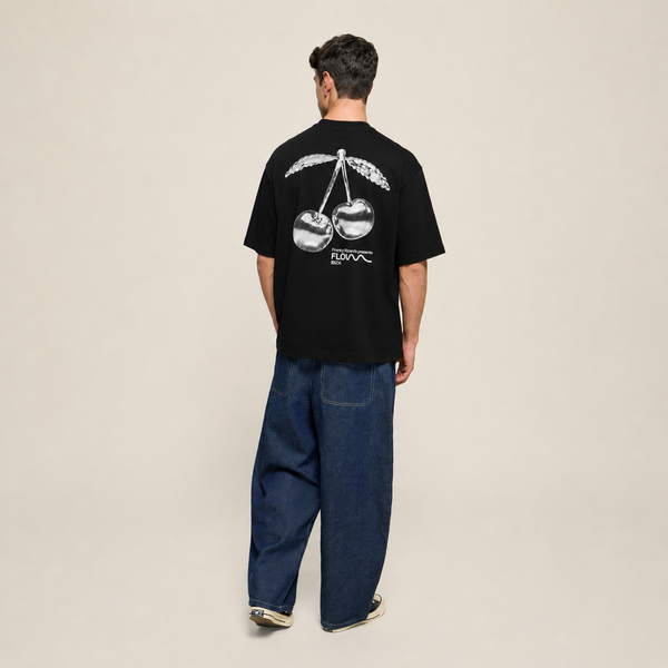 T-SHIRT FRANKY RIZARDO BLACK