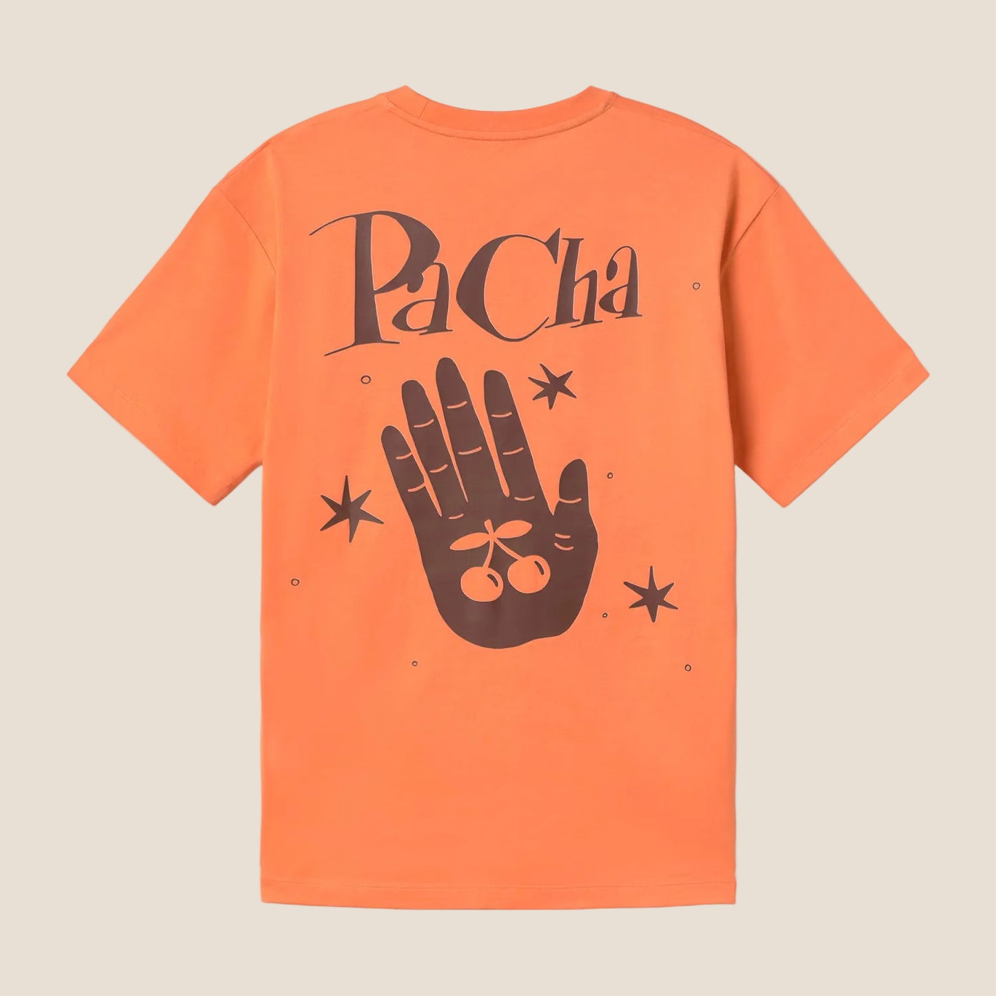 T-SHIRT HANDS ORANGE
