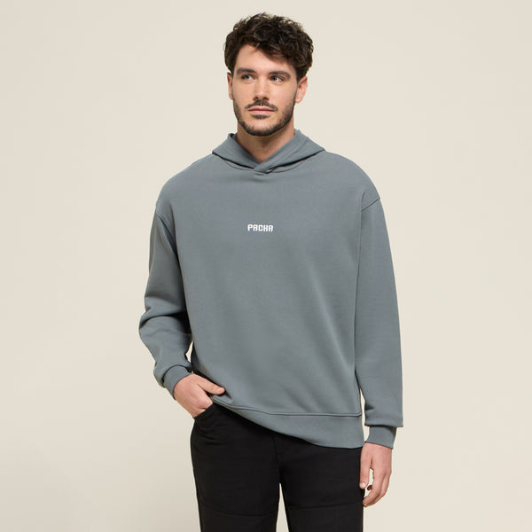 HOODIE FLYING FREE DARK GREY - second image