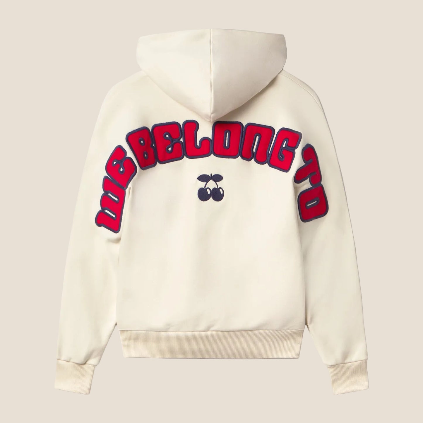 HOODIE WE BELONG ECRU