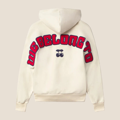 HOODIE WE BELONG ECRU