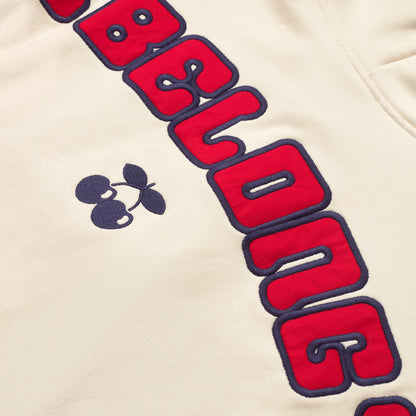 HOODIE WE BELONG ECRU