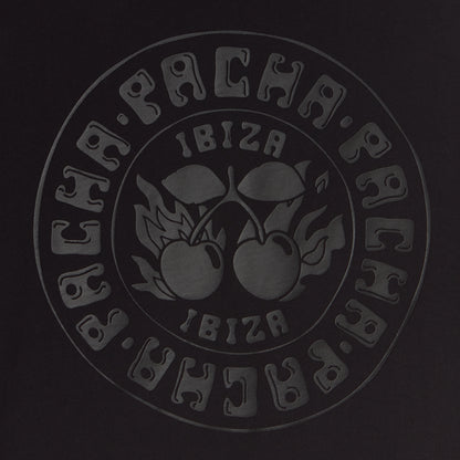 HOODIE ZIP CHERRY FIRE BLACK