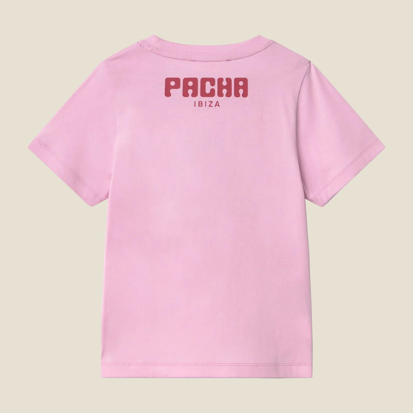 T-SHIRT CHERRY BASIC KIDS PINK
