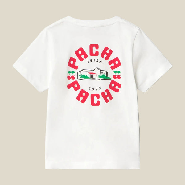 T-SHIRT PACHA HOUSE KIDS OFF-WHITE