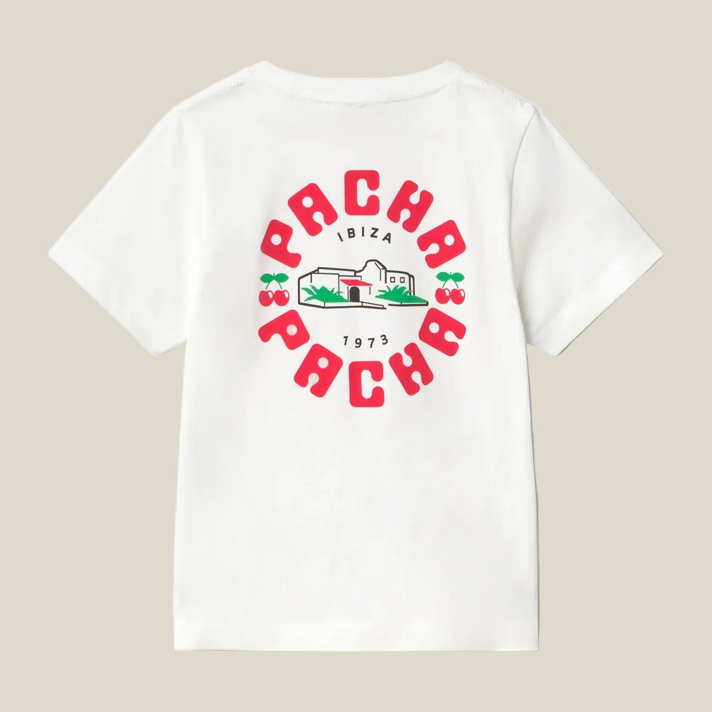 T-SHIRT PACHA HOUSE KIDS OFF-WHITE