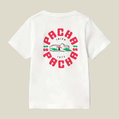 T-SHIRT PACHA HOUSE KIDS OFF-WHITE