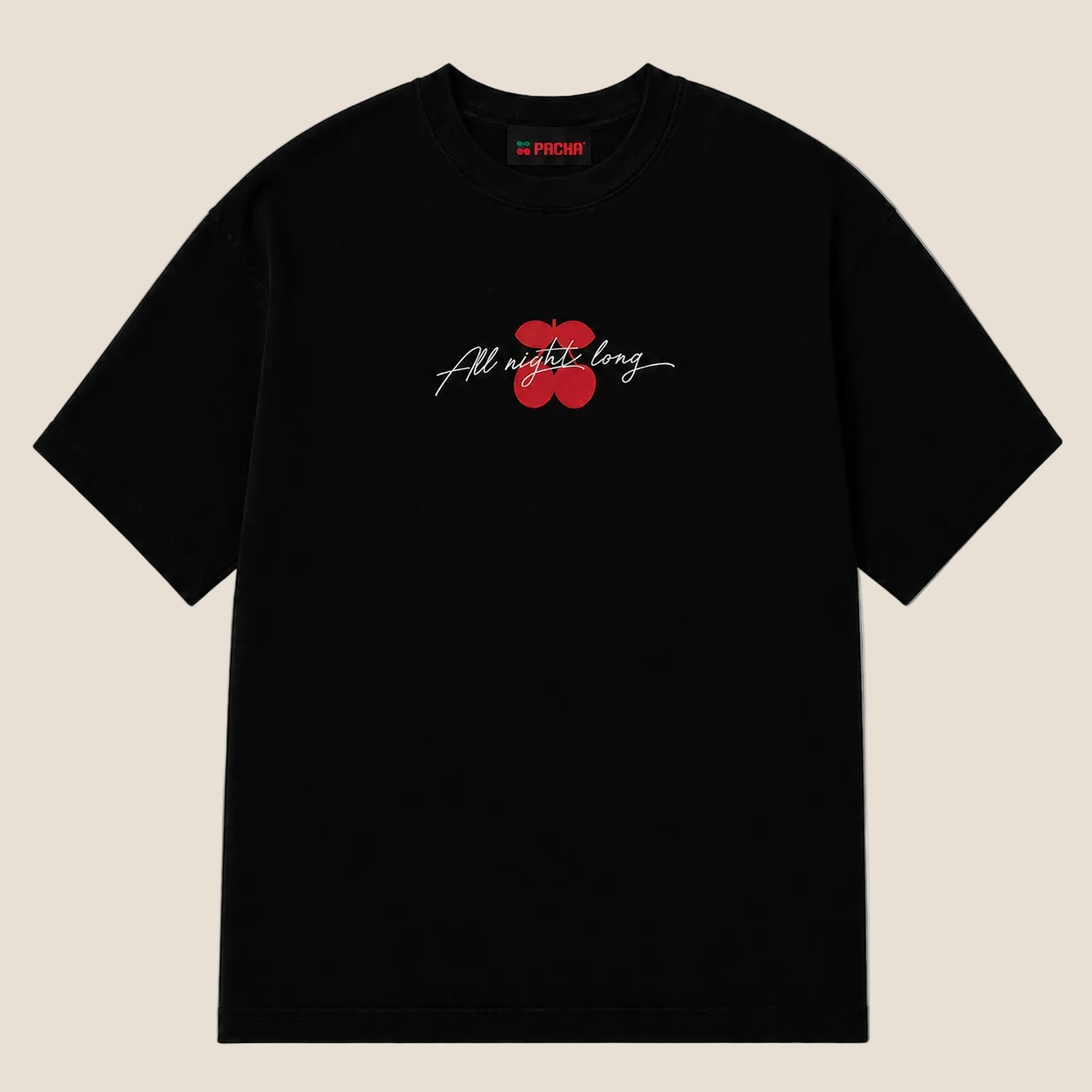 T-SHIRT LIPS BLACK