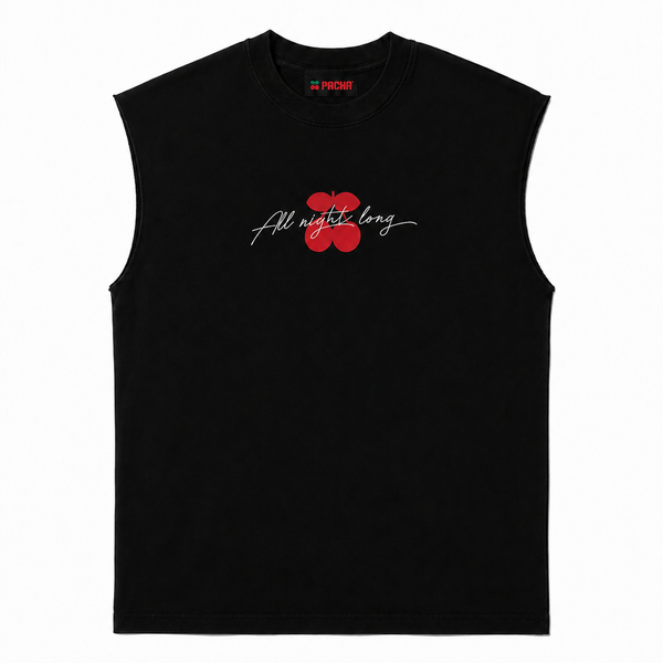 SLEEVELESS LIPS BLACK - second image