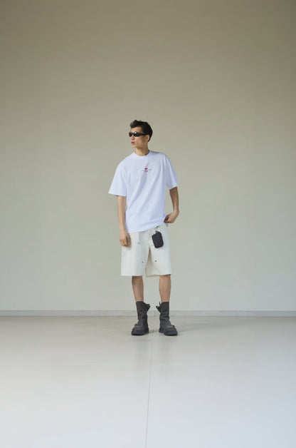 T-SHIRT BUILDING ESSX00PACHA WHITE