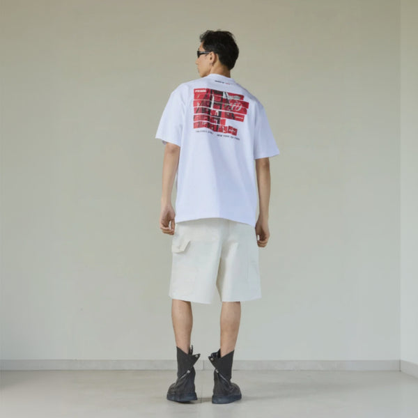 T-SHIRT BUILDING ESSX00PACHA WHITE - second image