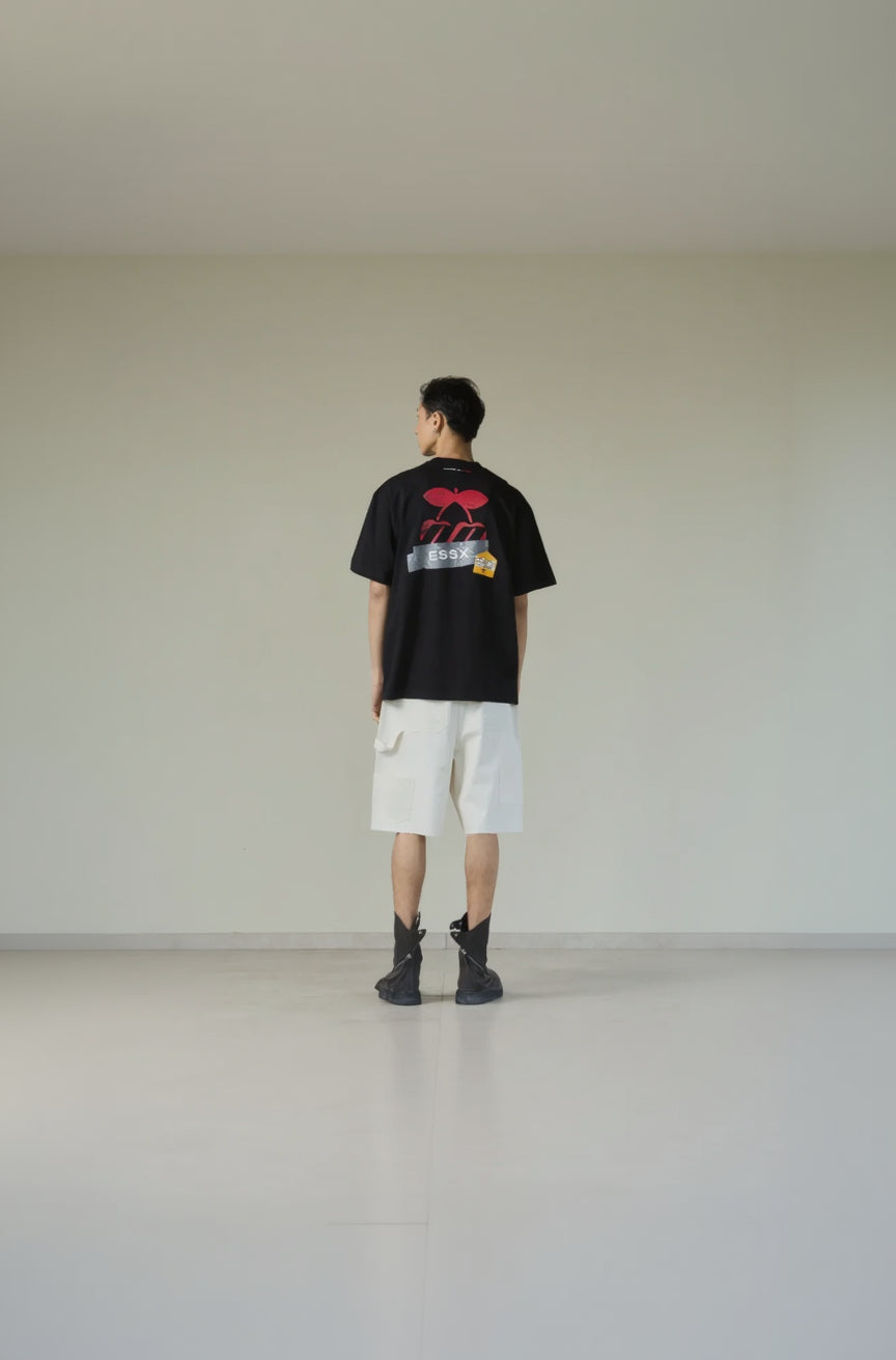 T-SHIRT TAPE ESSX00PACHA BLACK
