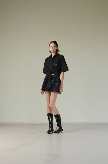SKIRT CARGO ESSX00PACHA BLACK
