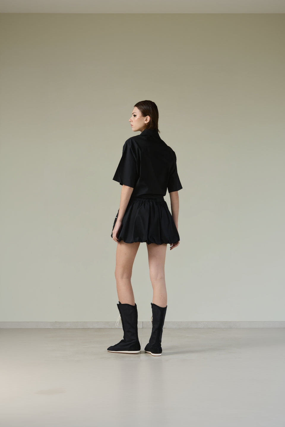 SKIRT CARGO ESSX00PACHA BLACK