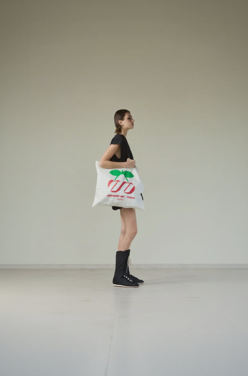 TOTE BAG ESSX00PACHA ECRU