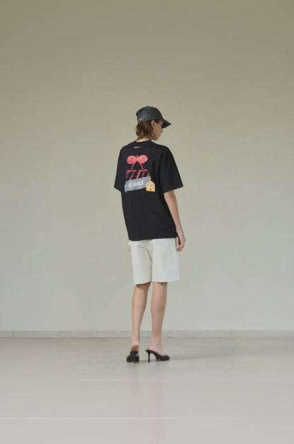 T-SHIRT TAPE ESSX00PACHA BLACK