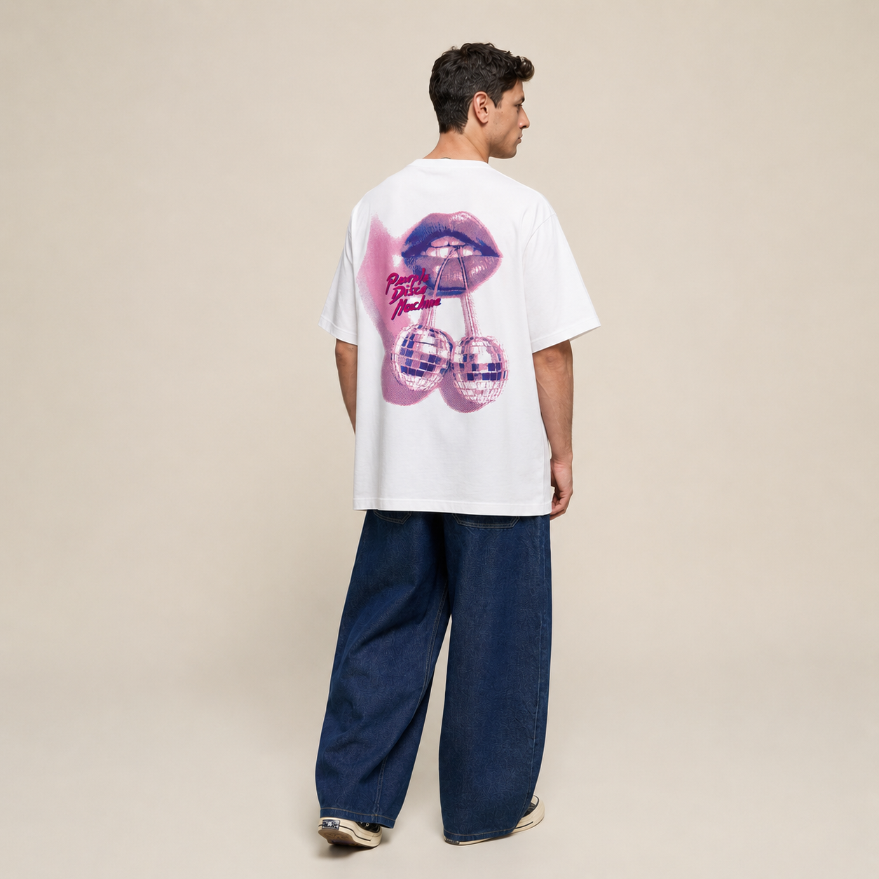 T-SHIRT PURPLE DISCO MACHINE