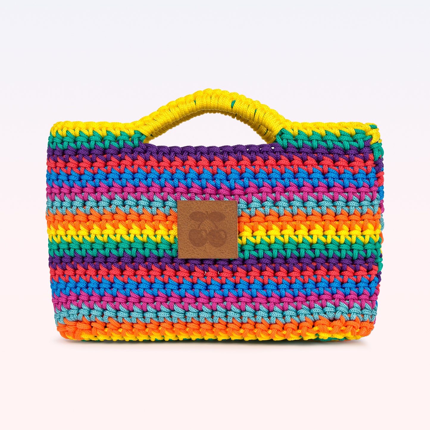 MINI CROCHET HANDBAG MULTICOLOR