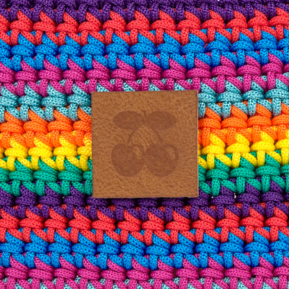 MINI CROCHET HANDBAG MULTICOLOR