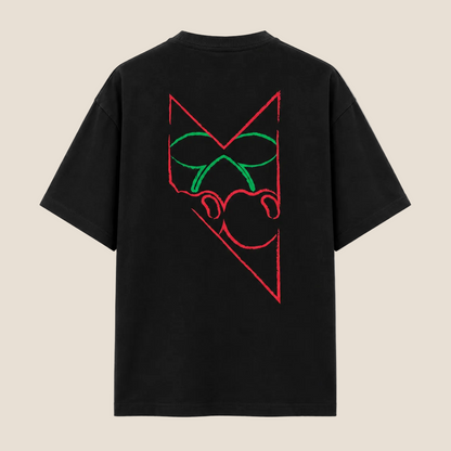 T-SHIRT MUSIC ON SILHOUETTE BLACK