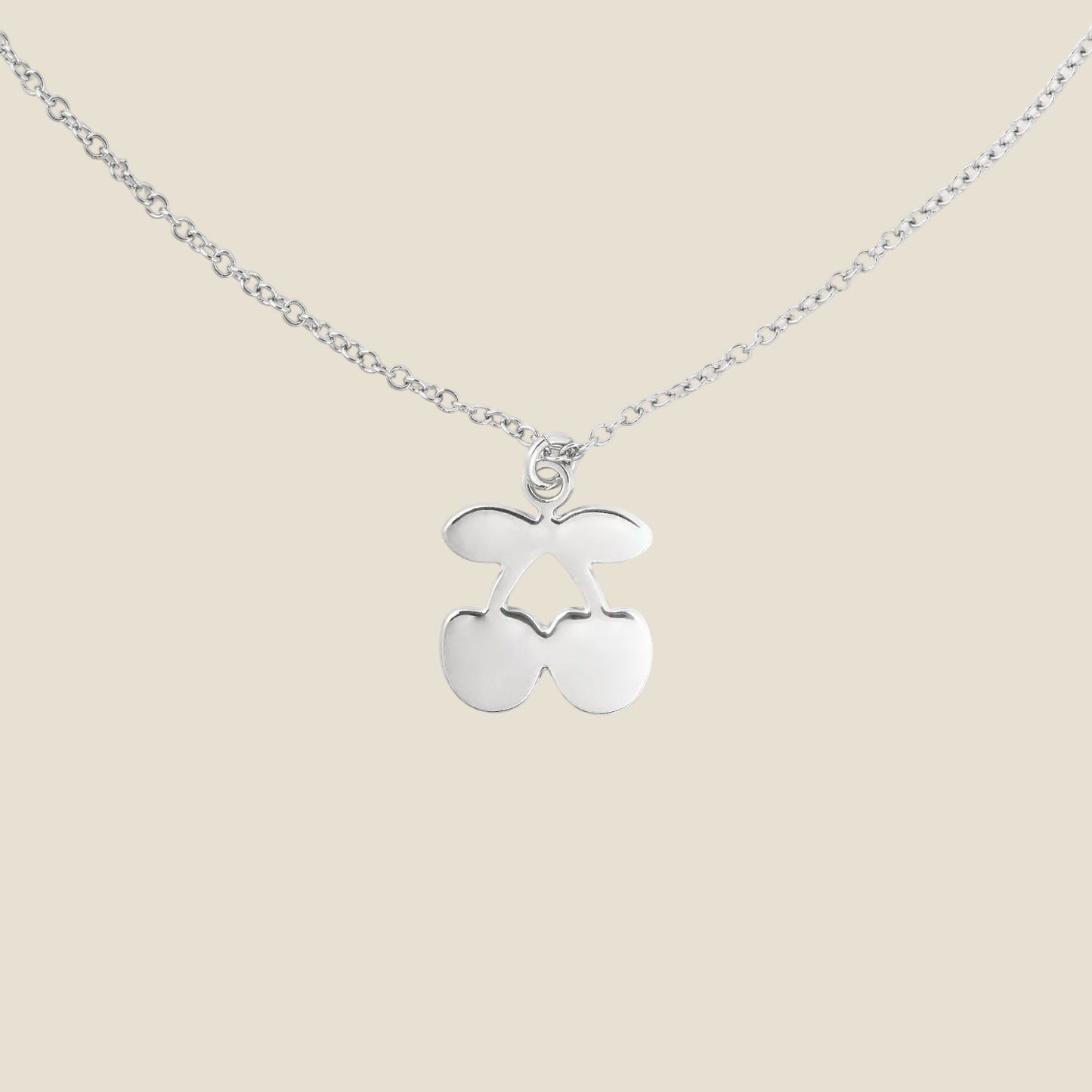 NECKLACE PACHA CHERRY SILVER