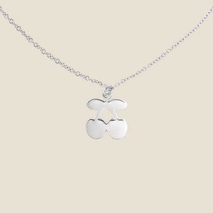 NECKLACE PACHA CHERRY SILVER