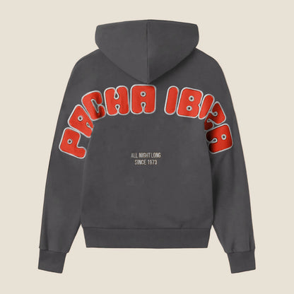HOODIE OVERSIZE PATCH GREY