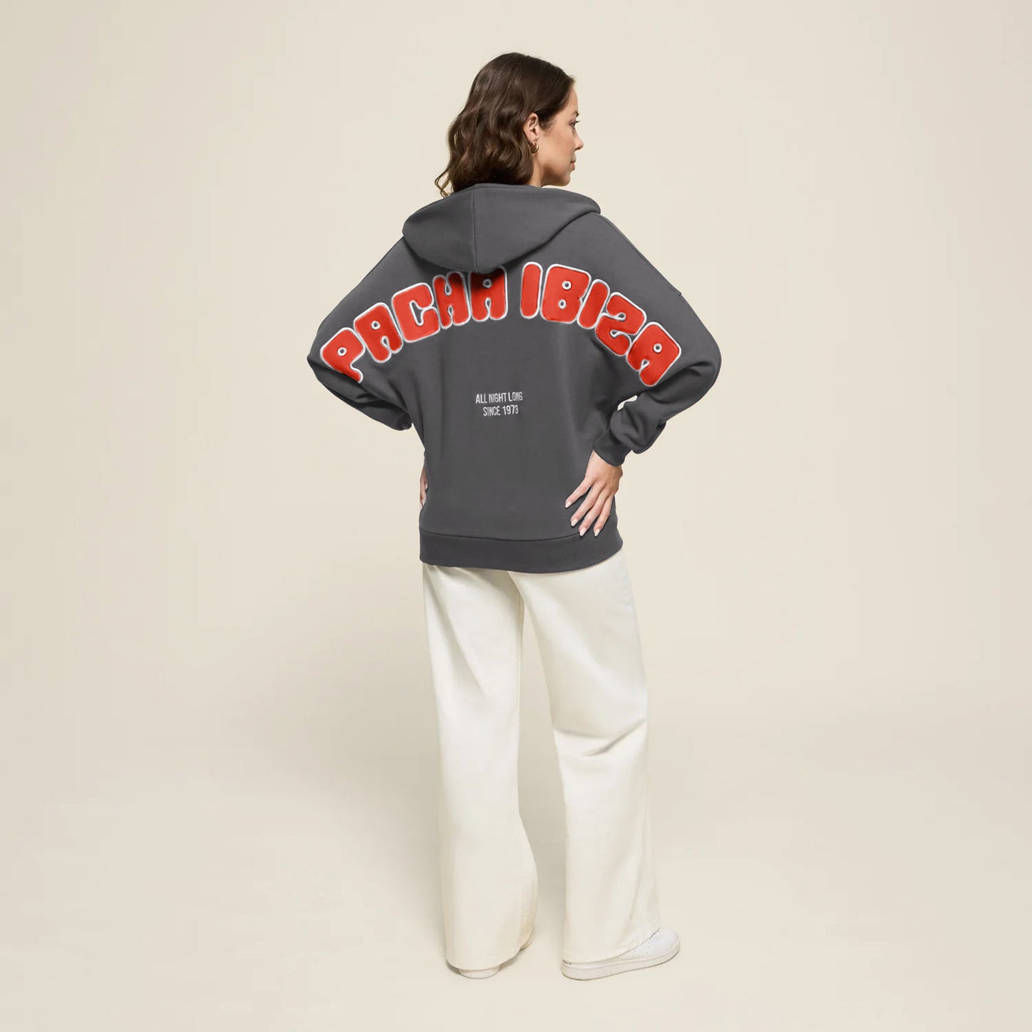 HOODIE OVERSIZE PATCH GREY