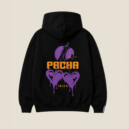 HOODIE WILD HEART BLACK