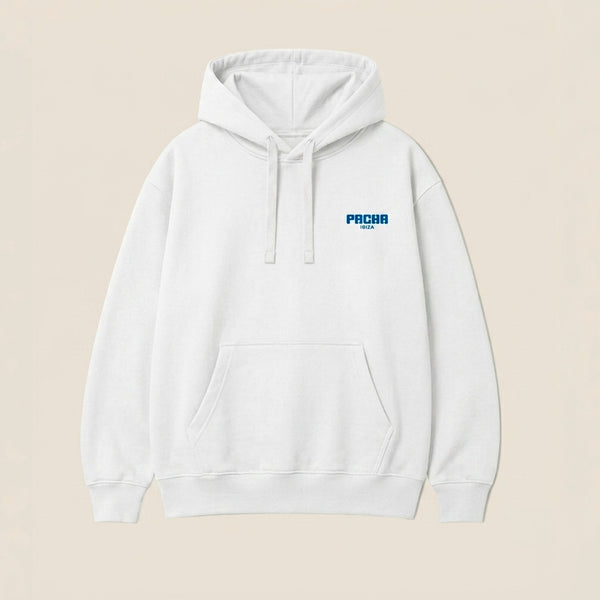 HOODIE WILD HEART WHITE-RED - second image