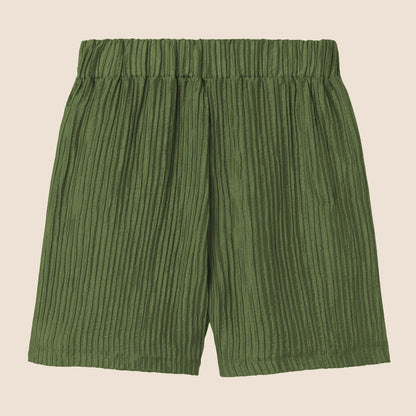 SHORT PLEATTED GREEN