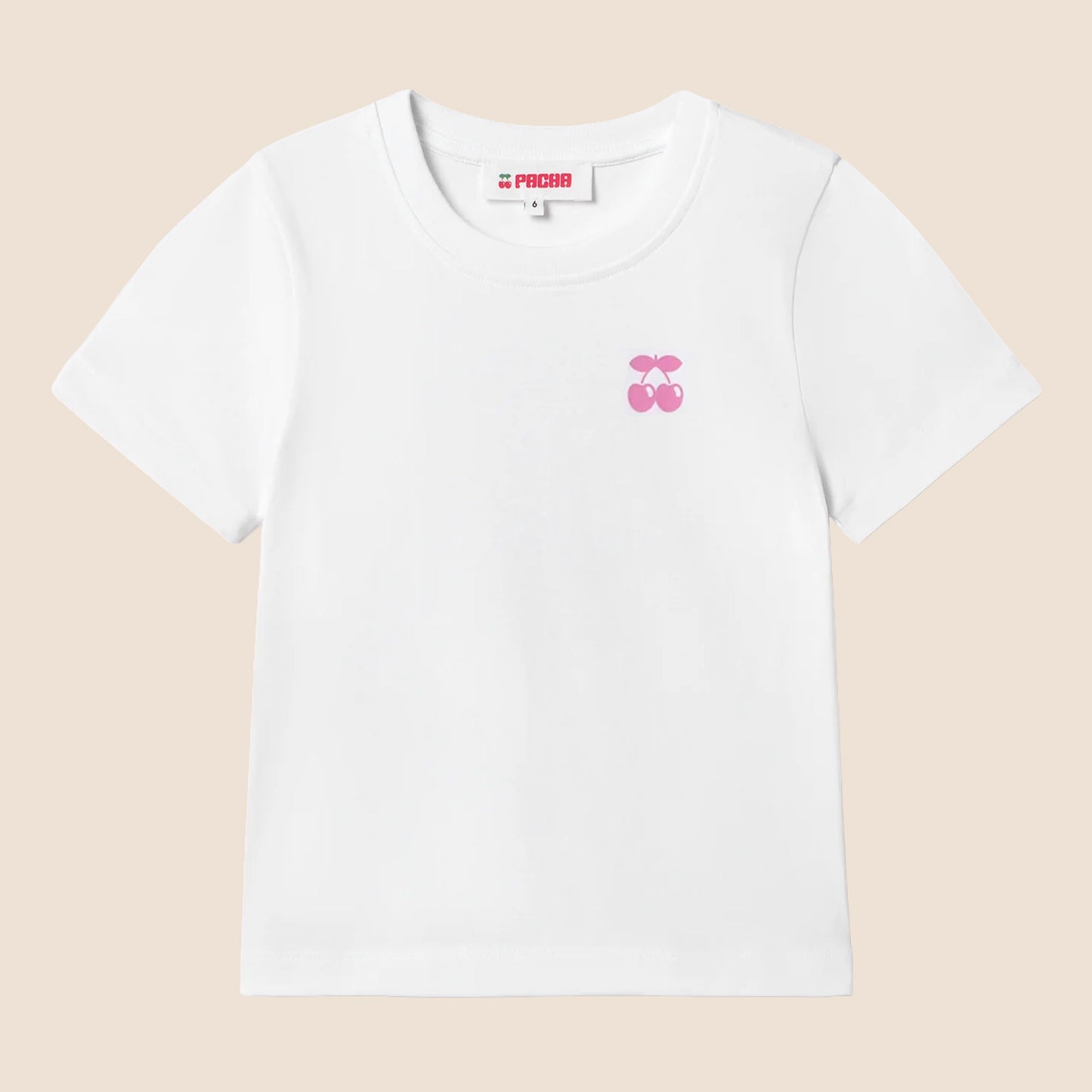 T-SHIRT ACUARELA KIDS WHITE-ORANGE