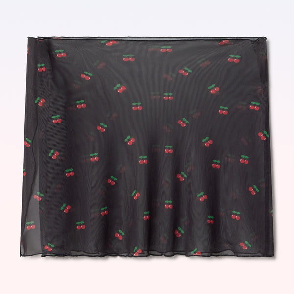 PAREO CHERRY TUL BLACK - second image