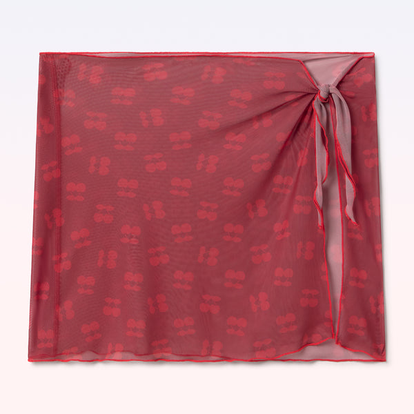 PAREO CHERRY TUL RED