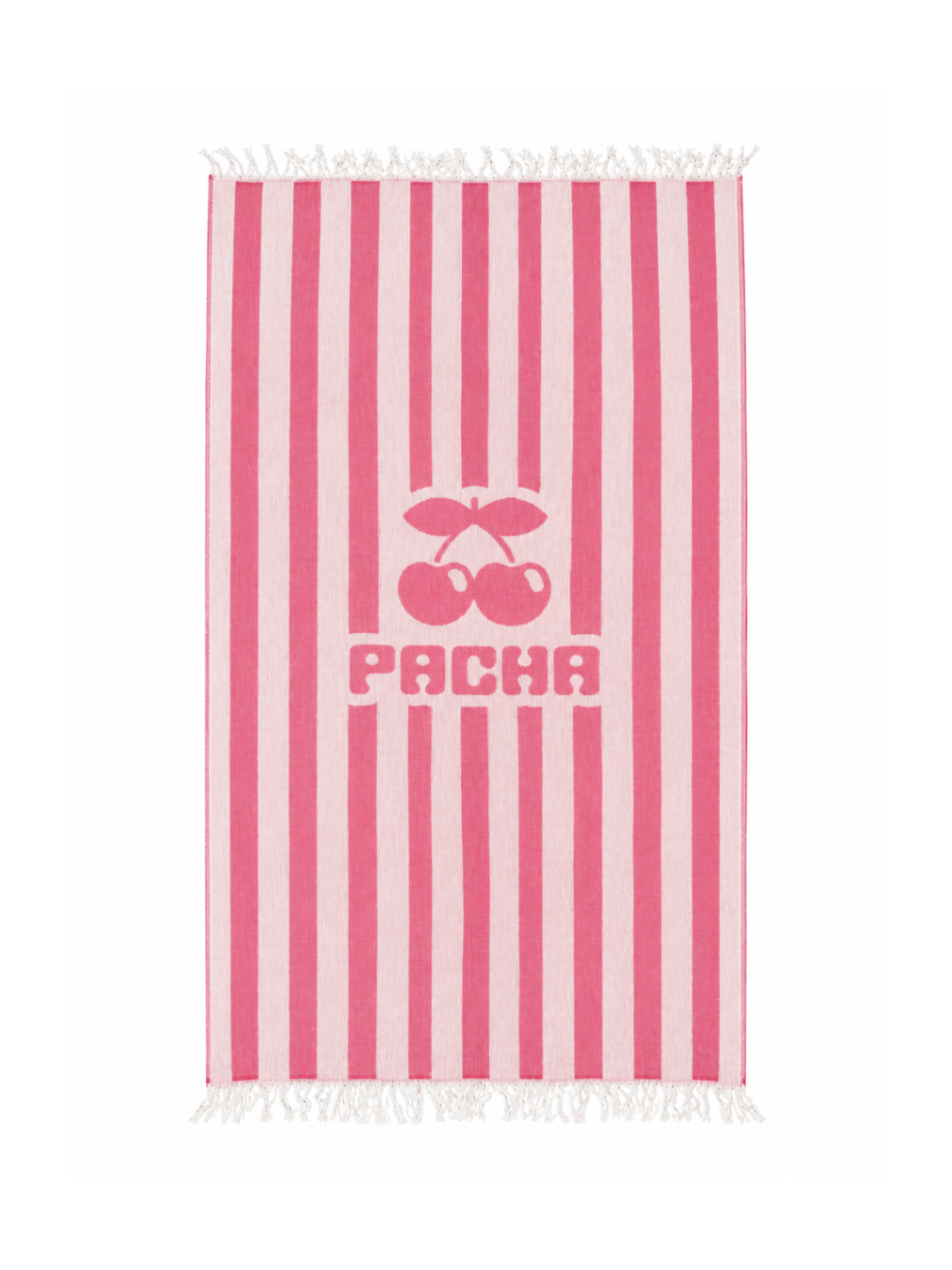 PAREO RECYCLED STRIPES FUCSIA