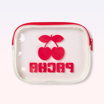 POUCH MINI TRANSPARENT WHITE