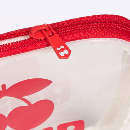 POUCH MINI TRANSPARENT WHITE